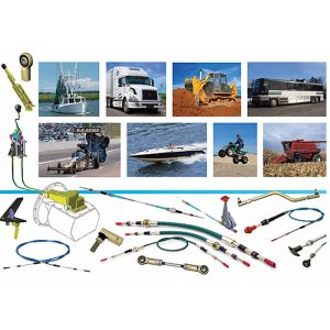 Buy cheap Customize Different Control Cables Mechanical Control Cable Push Pull Control Cable Various Material Simple Install Easy from wholesalers