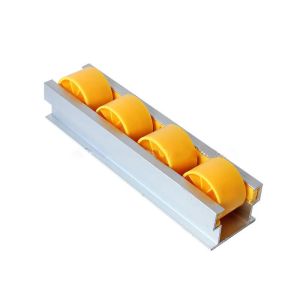 Buy cheap Brushed Extension Aluminium Alloy Roller Track Professional 5.0mm 6061 from wholesalers