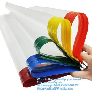 Buy cheap Zipper Pouch Bags, Clear Waterproof Document Bag, Assorted Color File Pockets, Large Capacity Plastic File Jackets, Multipurpose For Travel School from wholesalers