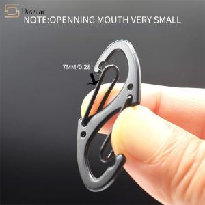 Buy cheap OEM ODM Double Snap Spring Clip Metal Accessories S Hook Carabiner from wholesalers