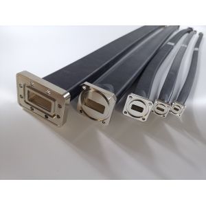 Buy cheap Nickel-plated Copper Flange 1.8M Microwave Flexible Twistable Waveguide for 7/8GHz Dual Polarization Antenna from wholesalers