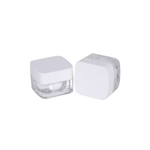 Buy cheap 5ml Double Wall Pmma Empty Cream Containers Od 34mm from wholesalers