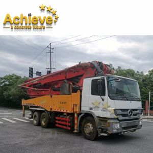 Buy cheap 48 Meter Used SANY Concrete Pump Refurbished Truck Pump  38700kg from wholesalers