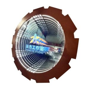 Buy cheap Indoor Custom Infinity Mirror LED Letters 3D Sign with Mini Luminous Character Design from wholesalers