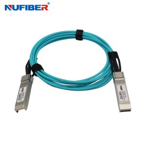 Buy cheap 10G SFP+ To 10G SFP+ OM3 1m / 2m / 3m / 5m / 15m Active Optical Cable For Data Center from wholesalers
