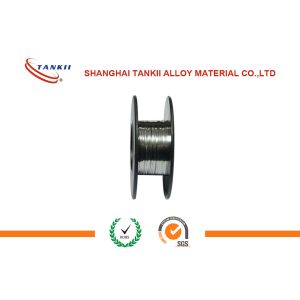 High Resistivity Nickel Alloy Wire 0.1×0.3mm / Ni80Cr20 For Small Electric