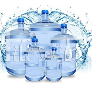 China Recyclable 18.9L 20 Litre 5 gallon PC bottle with handle for drinking water on sale