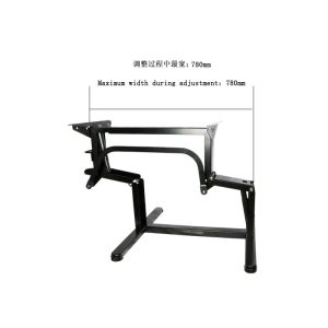 Buy cheap High quality home use two stages lifting table legs camper use stable adjustable table frame from wholesalers