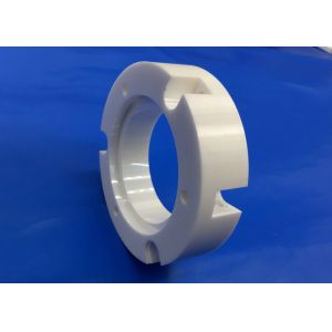 Buy cheap CNC Machining Zirconia Ceramic Flange Industrial Ceramic Parts High Precision from wholesalers