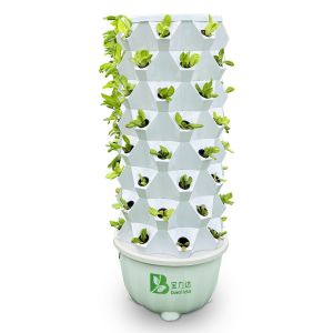 Buy cheap 80 Plant Holes Hydroponic Plant Tower With 1-23 Hours Timing from wholesalers