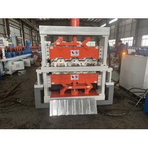 Buy cheap B Deck Floor Roll Forming Machine 0.8 - 1.2mm Double Layer Type from wholesalers