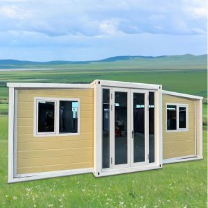 Expandable Container House for Flexible and Adaptable Living Space with Steel