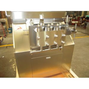 Buy cheap High Pressure Milk Homogenizer Machine Manual / Hydraulic Operating from wholesalers