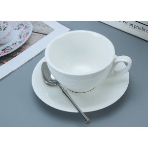 Buy cheap Coffee Cappuccino Espresso Porcelain Coffee Cups With Saucers from wholesalers