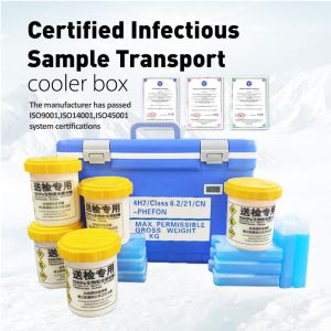 Qualified UN3373 Biological Specimen Substance Triple Package Cold Chain