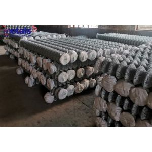 Buy cheap 1 Inch Chain Link Fence Galvanize Chain Link Fence Hook Mesh Cheap Chain Link Fencing Farm Fence from wholesalers