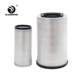 Buy cheap HITACHI EX250-5G Excavator Air Filter 345*221mm 4642122 P789077 from wholesalers