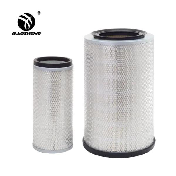 Quality HITACHI EX250-5G Excavator Air Filter 345*221mm 4642122 P789077 for sale