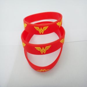 Buy cheap Debossed Silicone bracelet with filled ink from wholesalers