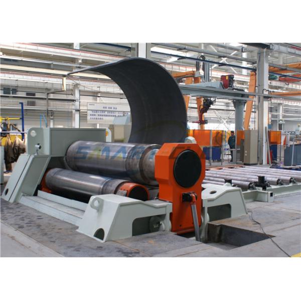 China PLC 4 Roll Plate Bending Machine  Less Power Loss Small Frictional Resistance on sale China PLC 4 Roll Plate Bending Machine  Less Power Loss Small Frictional Resistance on sale