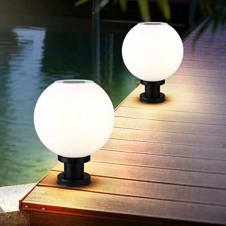 Buy cheap Light controlled sensing，Solar pillar headlights | Energy saving | courtyard colonnades from wholesalers