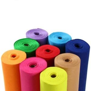 China Colorful Christmas Tree DIY Felt Nonwoven Fabric in 1mm-5mm Thickness with Spunlace on sale