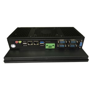 Industrial Panel Mounted Touch Screen PC / Windows Industrial PC 9 - 24V Wide