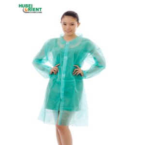 Buy cheap Disposable Medical 25gsm Nonwoven Lab Coat With Velcro Closure from wholesalers