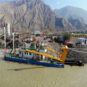 Cyclone Type Hydrocyclone 7500m3 Hydraulic 32 Inch Cutter Suction Dredger for