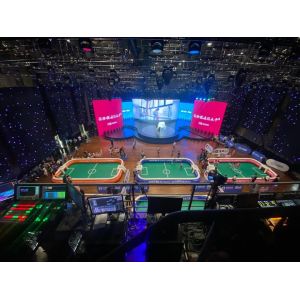 Buy cheap 3840Hz High Refresh Studio/Church Installation Black SMD2021 Super Thin Front Maintenance P4 Indoor LED Display for Studio from wholesalers