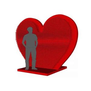 Buy cheap Giant Plastic 3D Art Toy Pin Wall Amusement Impression Board Playground from wholesalers