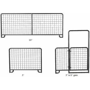 Buy cheap height 1800mm Welded Wire Mesh Pipe Fence Gate from wholesalers