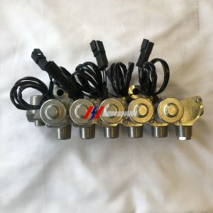 Buy cheap PC220-8 Solenoid Valve Assembly, Excavator Hydraulic Control Component from wholesalers
