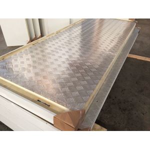 Buy cheap 1000mm Width PU Cold Room Insulation Panel With Stainless Steel Surface product