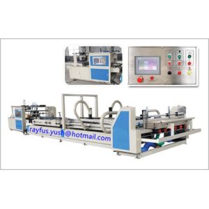 Buy cheap Paper Carton Folder Gluer Machine Auto Feeding Counting Stacking Output from wholesalers