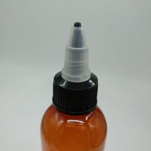 100ml Clear Liquid Filled Plastic Bottles With Screw Cap