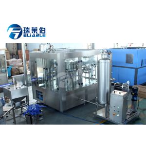 Carbonated Water Filling Machine , Automatic Liquid Filling Machine