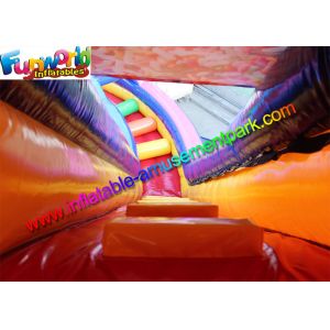 Buy cheap School Inflatable Obstacle Course Funworld Commercial Grade Giant Candy from wholesalers