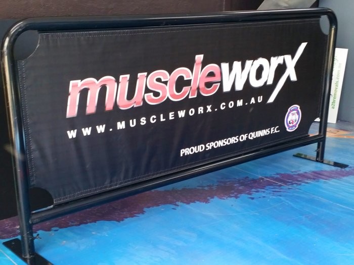Buy cheap OEM Large Mesh Banners Digital Printing With Metal Eyelets Rectangular from wholesalers