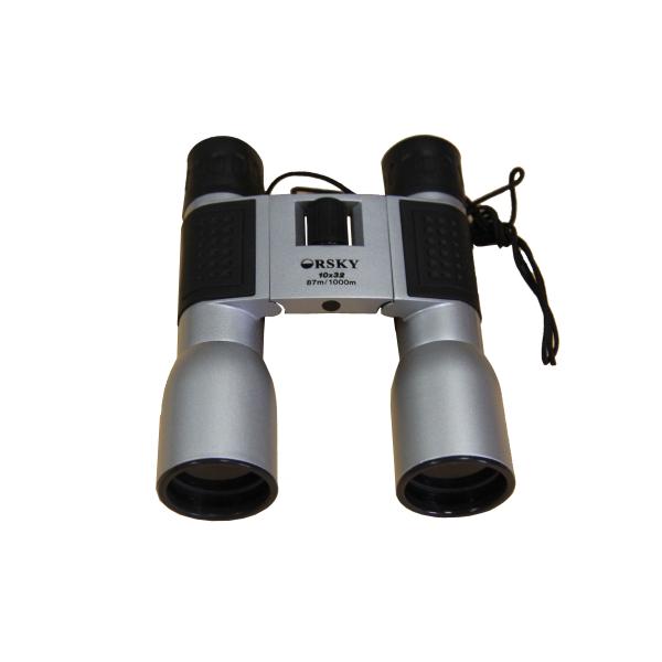Quality Adults Sliver Bird Watching Binoculars 12x32 With Excellent Light Transmission for sale