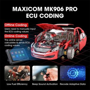Autel MK906PRO Car Diagnostic Tool Bi-Directional Scanner CAN FD DOIP Support