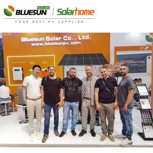 Buy cheap Bluesun HJT Manufacture Bifacial Shingled Solar Power Panel 700W 690W 680W 675Watt Mono Home Use 1000w Solar Panel Complete Kit from wholesalers