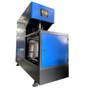 Buy cheap SMC High Pressure Valve Semi Automatic Mineral Water Plastic Bottle Blow Molding Machine from wholesalers