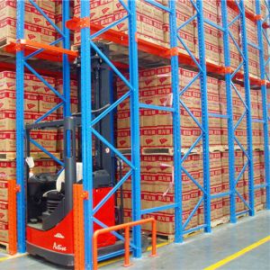 Buy cheap Warehouse Storage FIFO Drive In Drive Through Racking System from wholesalers