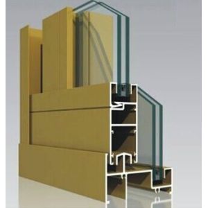 Buy cheap Powder Painted Aluminum Curtain Wall Profile Mill Finished with 6063-T5 from wholesalers