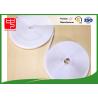 Fabric Hook And Loop Tape Self - Adhesive / White Hook Loop Fastener 25m Per for sale