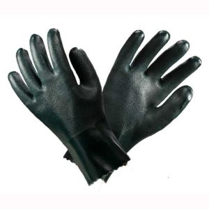 Buy cheap Black PVC Work Gloves Cold Protection With Good Mechanical Resistance from wholesalers