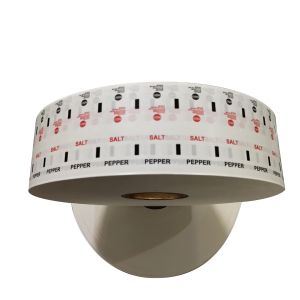 Buy cheap Paper Paperboard Material Customized Flexographic Printing Sugar Salt Sachet Pack from wholesalers