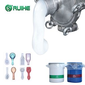 Food Grade Transparent Liquid Silicone Rubber With Elongation 400-500% Tensile