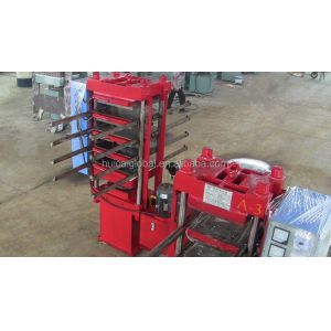 Buy cheap Rubber Tile Making Machine with Front and Back Manual Push-Pull Mode 50Ton Molding Power from wholesalers